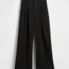 Pantalon plissé taille haute Curvy 365
