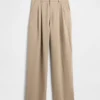 Pantalon plissé taille haute Curvy 365