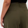 Pantalon plissé taille haute Curvy 365