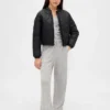 Pantalon pour enfant à jambes larges en maille côtelée Softspun