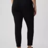 Pantalon skinny taille haute en maille double