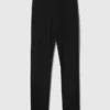 Pantalon skinny taille haute en maille double