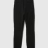 Pantalon skinny taille haute en maille double