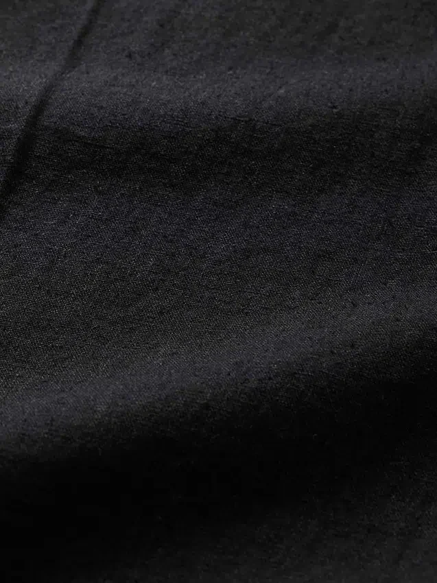 Pantalon taille basse 365 en mélange de lin