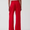 Pantalon taille haute 365 en mélange de lin