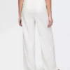 Pantalon taille haute 365 en mélange de lin