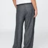 Pantalon taille haute 365 en mélange de lin