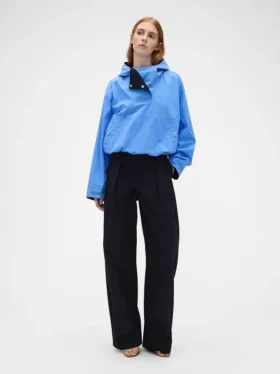 Pantalon à taille haute plissé en arc GAP × Victoria Beckham