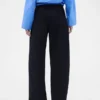 Pantalon à taille haute plissé en arc GAP × Victoria Beckham