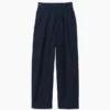 Pantalon à taille haute plissé en arc GAP × Victoria Beckham