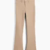 Pantalon évasé en jersey Ponte pour uniforme enfant