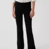 Pantalon évasé en jersey Ponte pour uniforme enfant