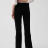 Pantalon évasé en jersey Ponte pour uniforme enfant