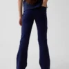 Pantalon évasé en jersey Ponte pour uniforme enfant
