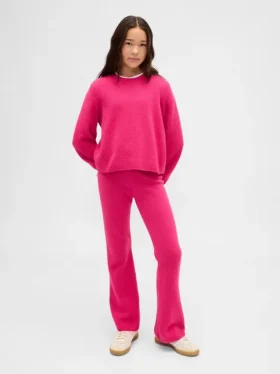Pantalon évasé en maille CashSoft pour enfants