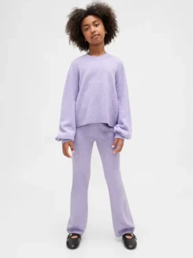 Pantalon évasé en maille CashSoft pour enfants
