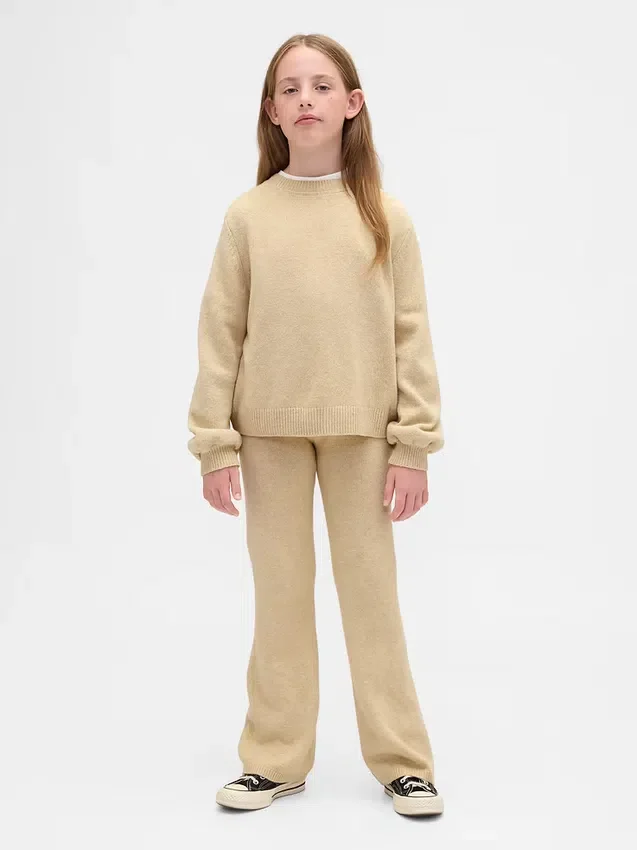 Pantalon évasé en maille CashSoft pour enfants