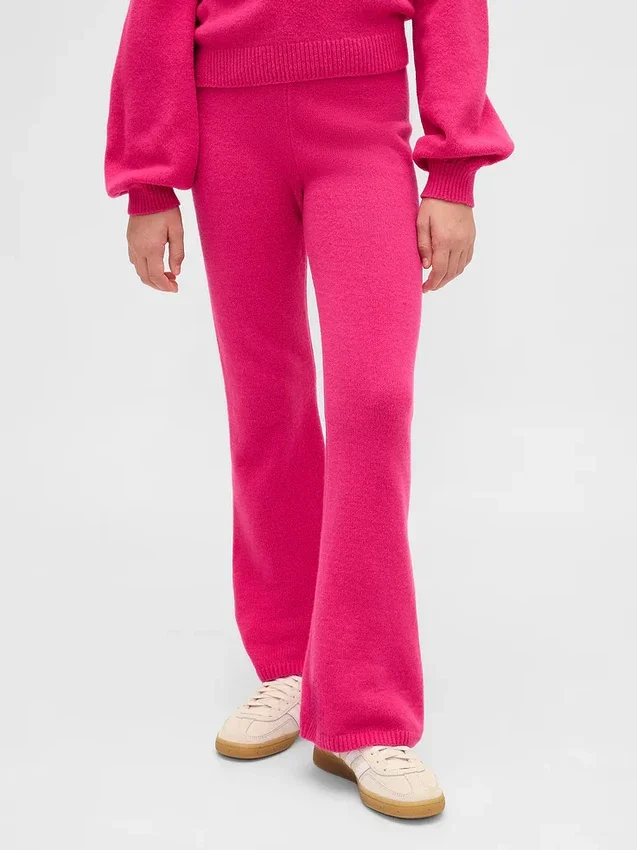 Pantalon évasé en maille CashSoft pour enfants