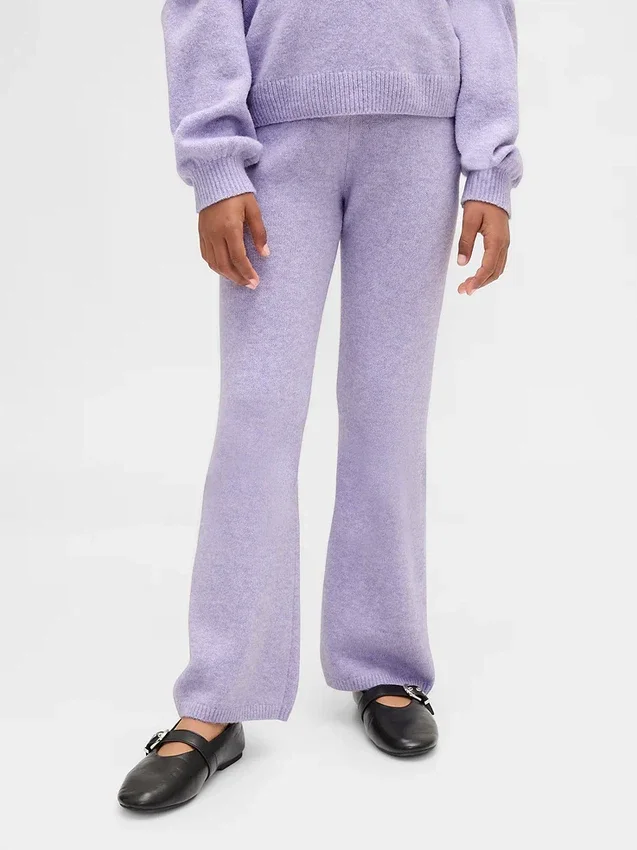 Pantalon évasé en maille CashSoft pour enfants