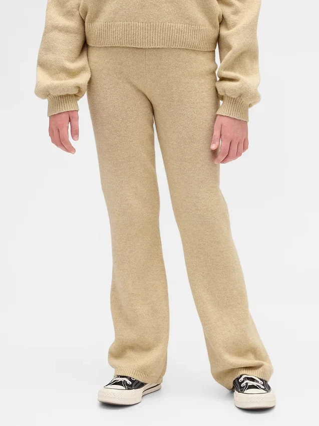 Pantalon évasé en maille CashSoft pour enfants