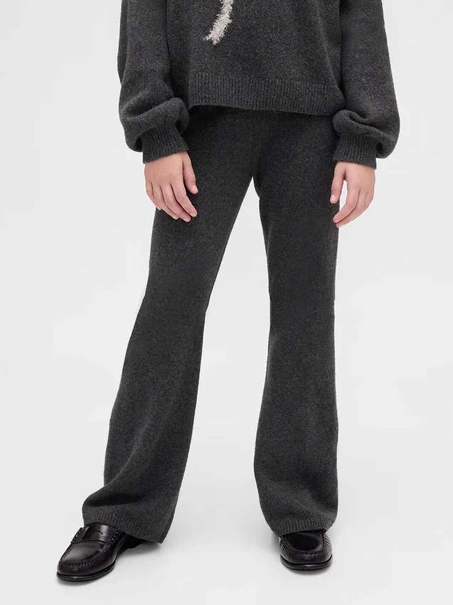Pantalon évasé en maille CashSoft pour enfants