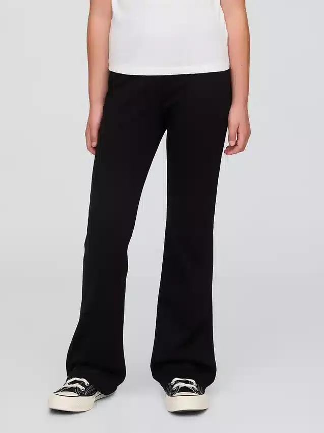 Pantalon évasé en ponte pour uniforme enfant