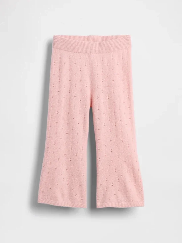 Pantalon évasé en tricot « Pointelle » CashSoft pour Bébé & Enfant
