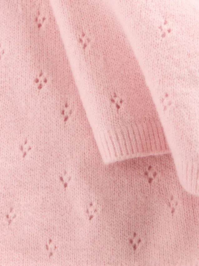 Pantalon évasé en tricot « Pointelle » CashSoft pour Bébé & Enfant