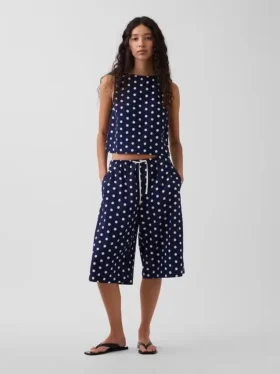 Pantalons ample et confortables en mélange de lin