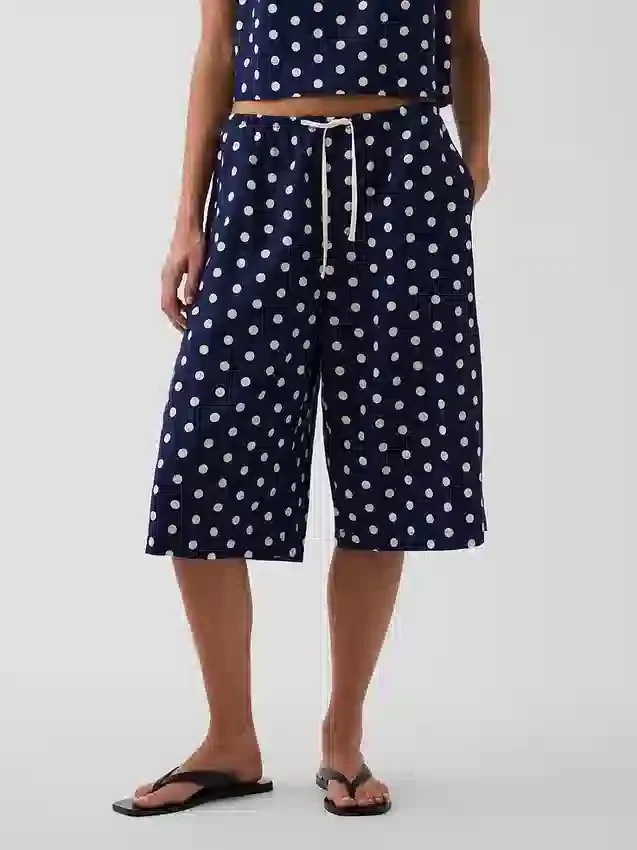 Pantalons ample et confortables en mélange de lin