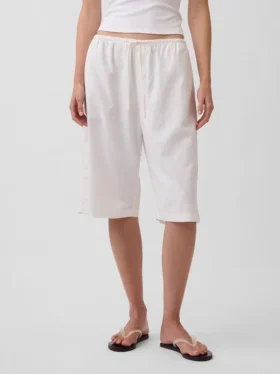 Pantalons ample et confortables en mélange de lin