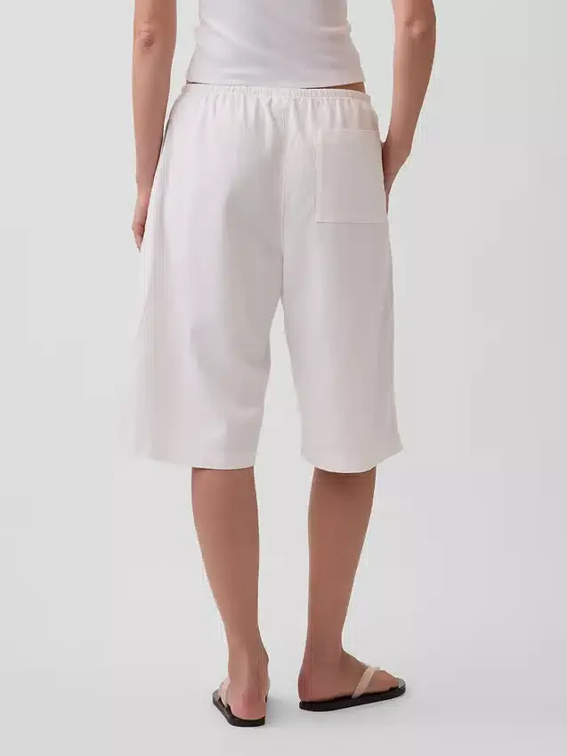 Pantalons ample et confortables en mélange de lin