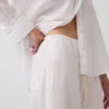Pantalons ample et confortables en mélange de lin