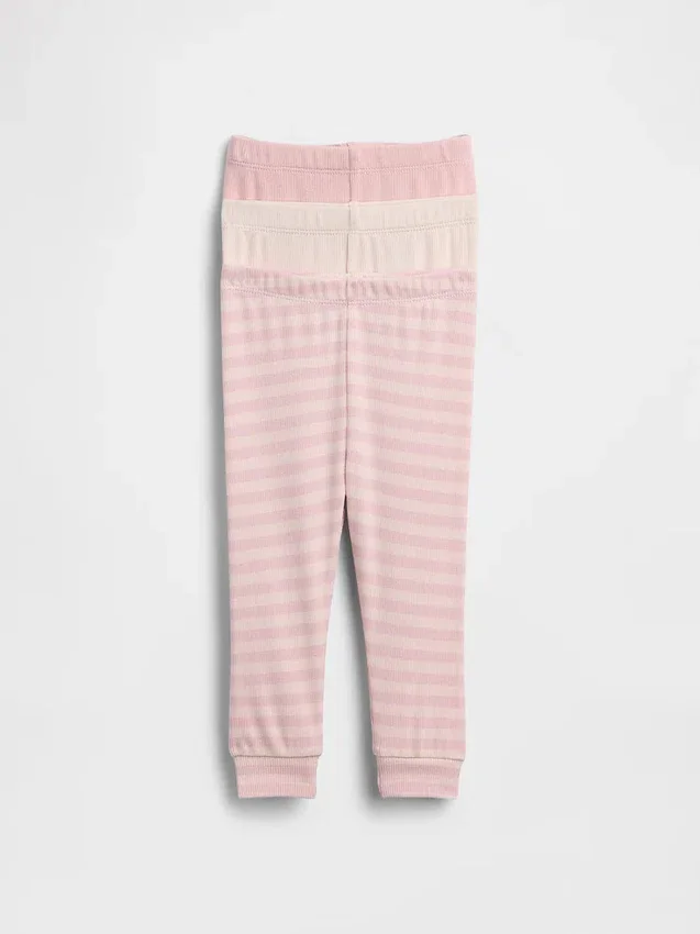 Pantalons à enfiler Baby First Favorites (lot de 3)