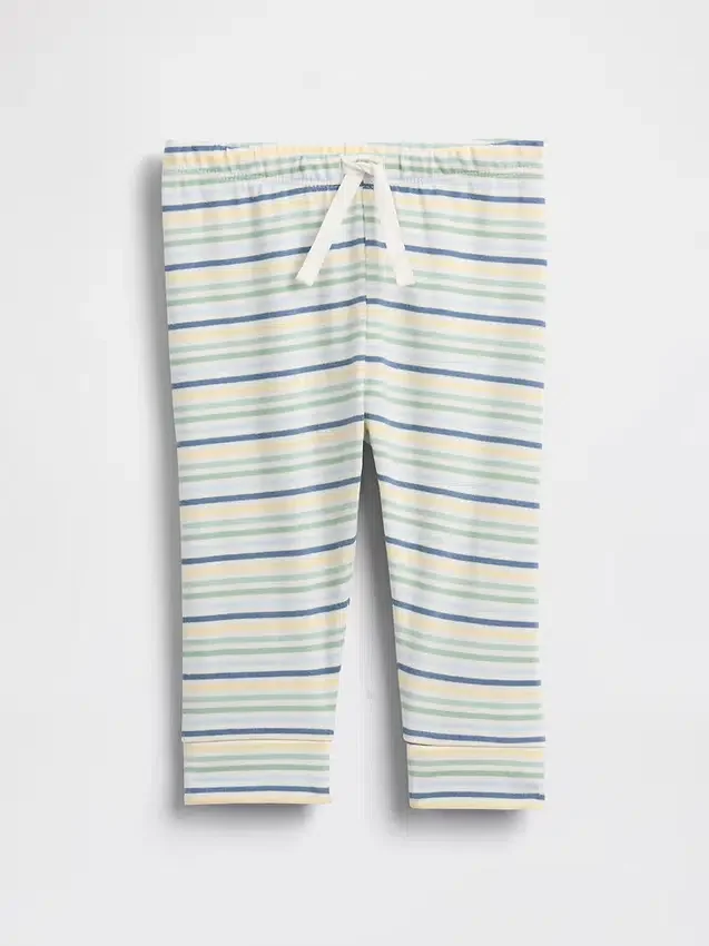 Pantalons à enfiler en coton bio « Baby First Favorites »