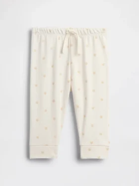 Pantalons à enfiler en coton bio « Baby First Favorites »