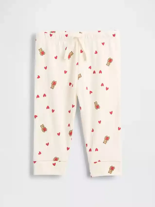 Pantalons à enfiler en coton bio « Baby First Favorites »