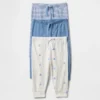 Pantalons à enfiler en coton bio « Baby First Favorites » (lot de 3)