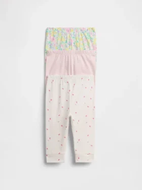 Pantalons à enfiler en coton bio « Baby First Favorites » (lot de plusieurs)