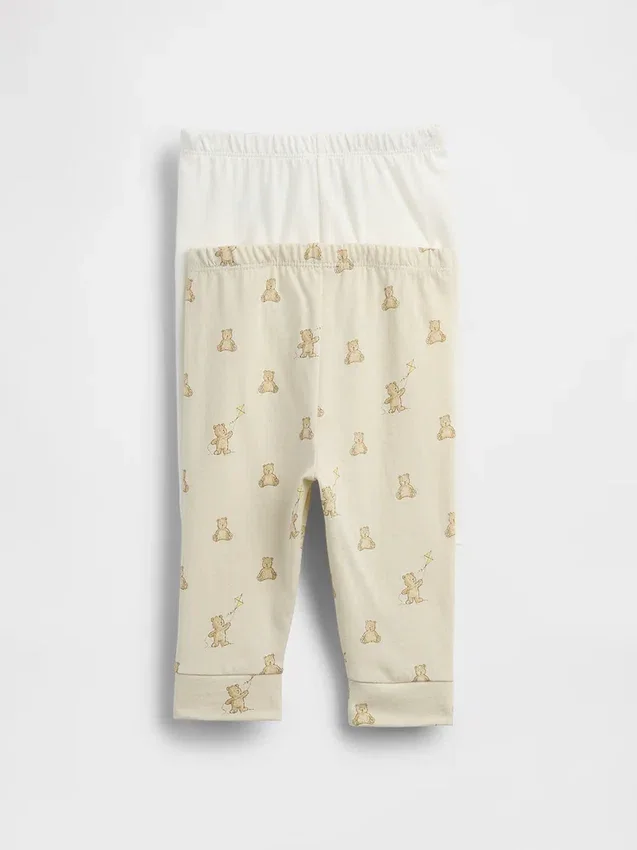 Pantalons à enfiler en coton bio « Baby First Favorites » (lot de plusieurs)