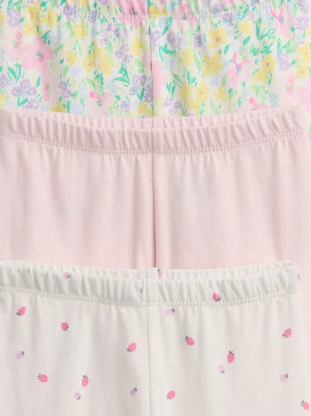 Pantalons à enfiler en coton bio « Baby First Favorites » (lot de plusieurs)