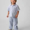 Pantalons à enfiler en lin et coton pour Bébé & Enfant