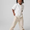 Pantalons à enfiler en lin et coton pour Bébé & Enfant