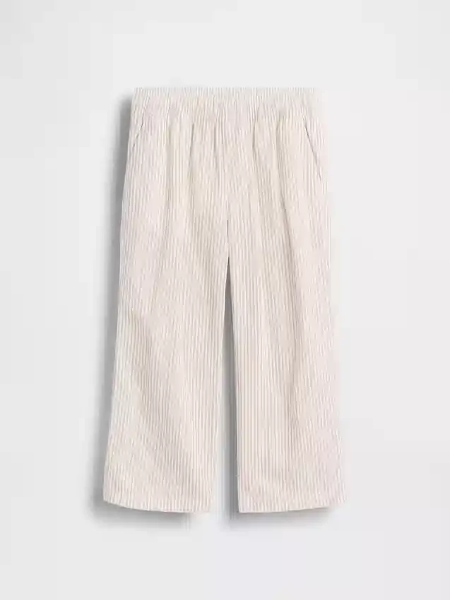 Pantalons à enfiler en lin et coton pour Bébé & Enfant