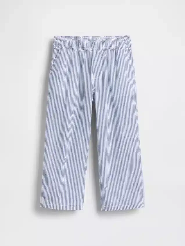 Pantalons à enfiler en lin et coton pour Bébé & Enfant