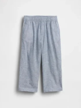 Pantalons à enfiler en lin et coton pour Bébé & Enfant