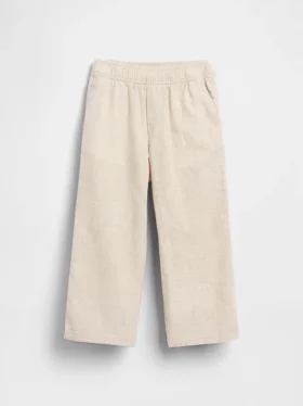 Pantalons à enfiler en lin et coton pour Bébé & Enfant