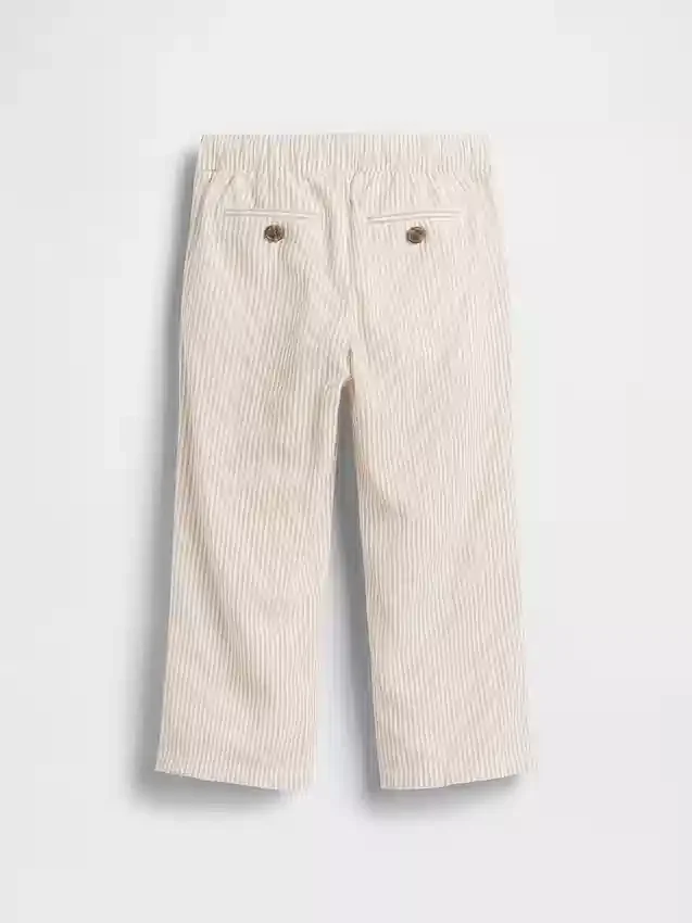 Pantalons à enfiler en lin et coton pour Bébé & Enfant