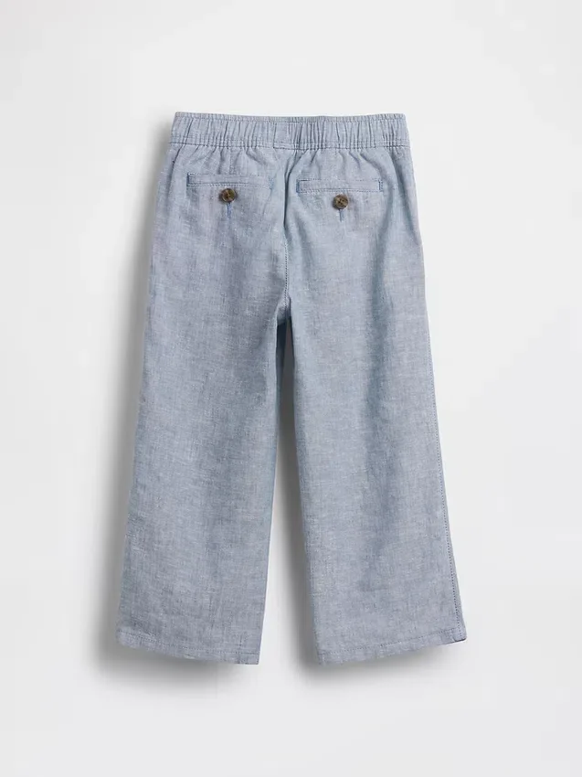Pantalons à enfiler en lin et coton pour Bébé & Enfant