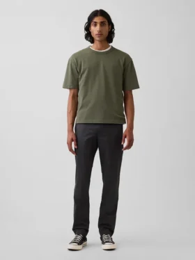 Pantalons kaki slim modernes